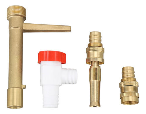 Llave De Válvula De Admisión De Agua Rápida De Latón Quick A