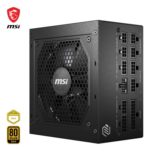 Dispositivo De Alimentación Del Sistema Msi Mag A750gl Pcie5