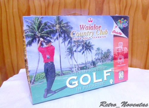 Waialae Country Club Golf Nintendo 64 N64 En Caja