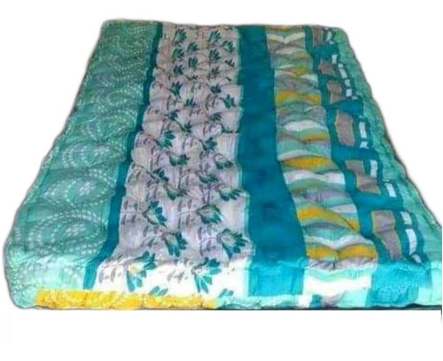 Colchón Cama Semidoble Algodón Textil