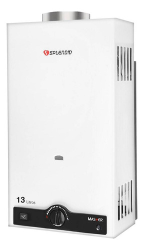 Calefont Gas Licuado 13 Litros Tiro Natural Splendid