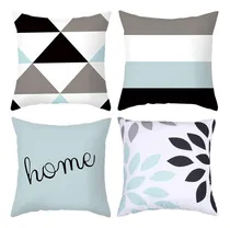Comprar Set De 4 Fundas Para Cojines Decorativos Sala Minimalista