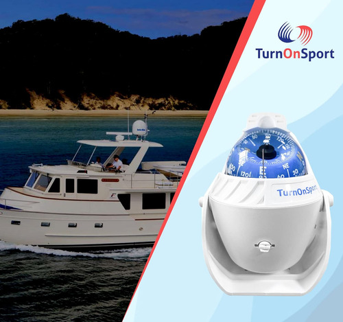 Boat Compass Dash Mount Flush - Boating Compass Dashboard...