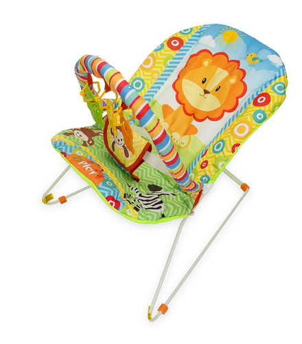Cadeira De Descanso Musical Com Mordedor Safari Maxibaby