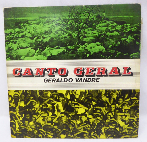 Lp Disco Geraldo Vandré - Canto Geral