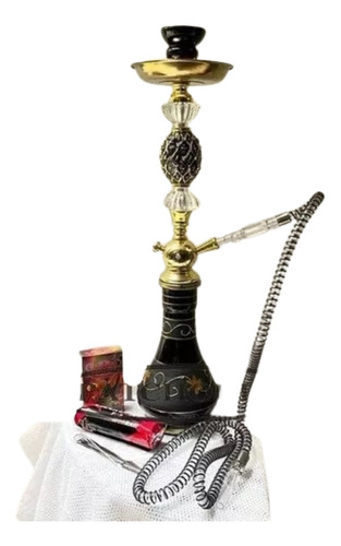 Narguila Shisha Hookah Narguile Pipa Agua 1 Manguera 55 Cm.