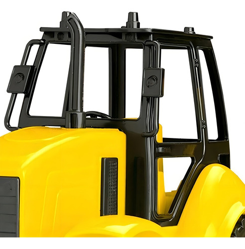Brinquedo Trator Agromak Silmar Brinquedos Amarelo 6820 3