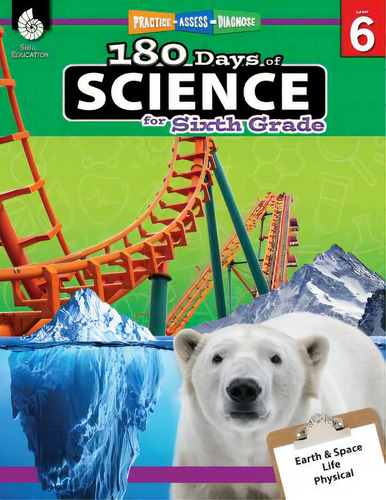 180 Days Of Science For Sixth Grade, De Bayne, Bebra. Editorial Shell Educ Pub, Tapa Blanda En Inglés