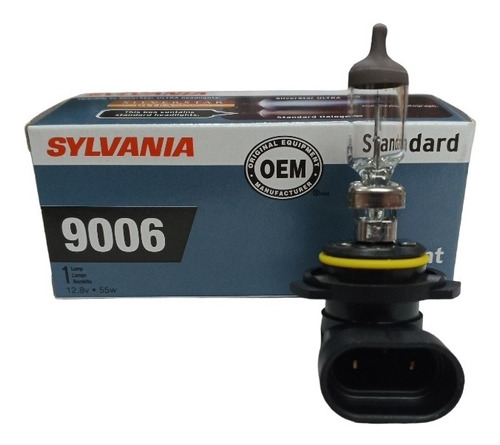 Bombillo 9006 Sylvania Estándar 12.8v 55w