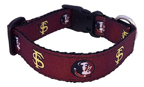 Collar De Perro Universitario (pequeño, Florida State)