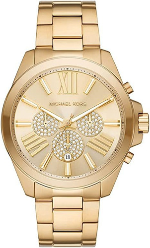 Michael Kors Reloj Wren Cronógrafo De Acero Inoxidable