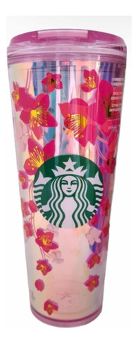 Vaso Starbucks Tumbler Rosa Pink Tapa To Go Cherry Blossom