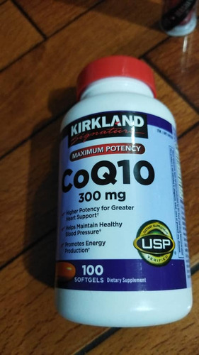 Kirland Coq10  100 Softgels  300 Mg