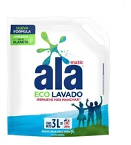 Comprar Jabon Liquido Para Ropa Ala Matic X 3 Lt  Doypack