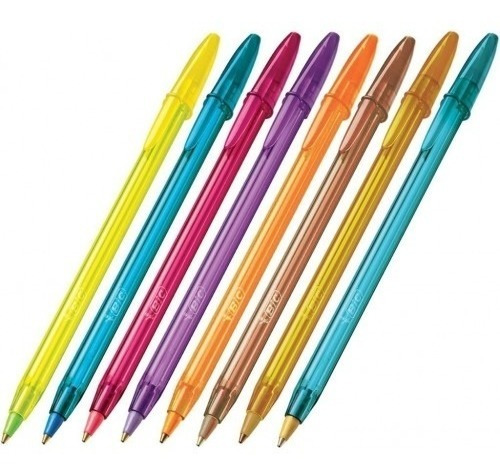 Esfero Bic Shimmers* 92 Unidades, - Unidad a $1059