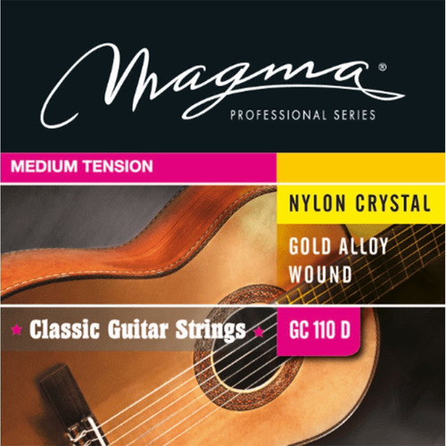 Encordado Magma Para Guitarra Clásica Gc110d Cuot