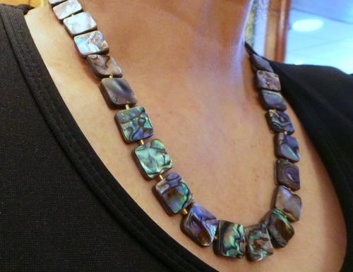 Collar Nacar Abalone New Zelanda