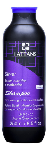  Shampoo Silver 250ml - Lattans