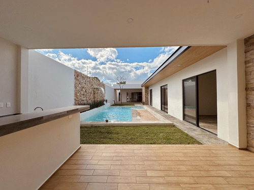 Casa En Venta Merida, Prana Dzitya, Modelo Milan, Equipada, Septiembre 2025