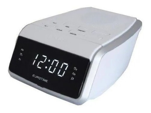 Radio-reloj Eurotime 33/509.01 Blanco