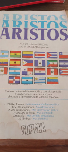 Diccionario Lengua Española Ilustrado Aristos