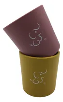 Comprar Set De 2 Vasos Entrenadores Papu Baby De Silicón Para Bebés