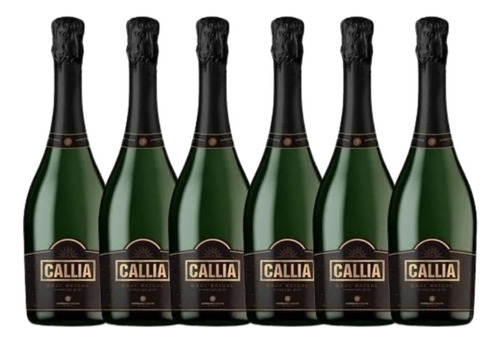 Champagne Callia Brut Nature 750 Ml X6 - Pérez Tienda -