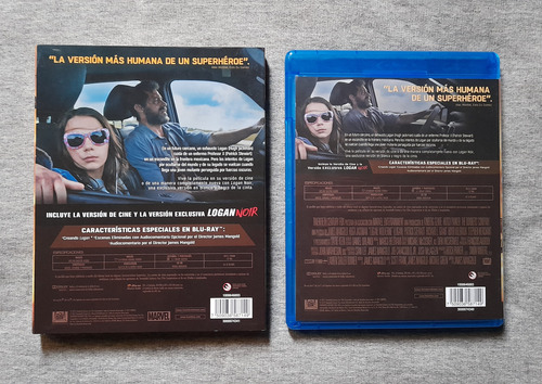 Logan Wolverine Hugh Jackman Pelicula Blu-ray + Noir (Usado)