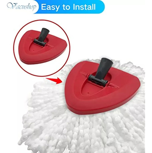 Accesorios P/trapeadora O-cedar Spin Mop X1 Mango X1 Base X3
