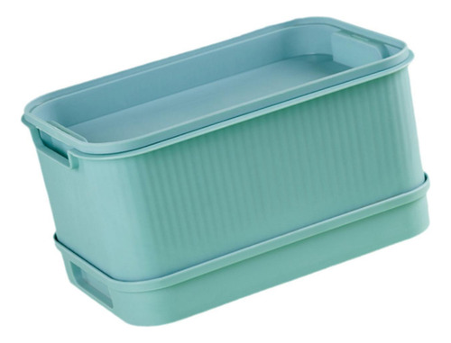 Bandeja De Brotos De Sementes Mini Kits De Germinação Azul