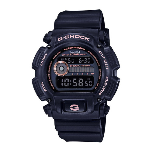 Reloj Casio Dw-9052gbx G-shock Oro Rosa/dorado 100%original