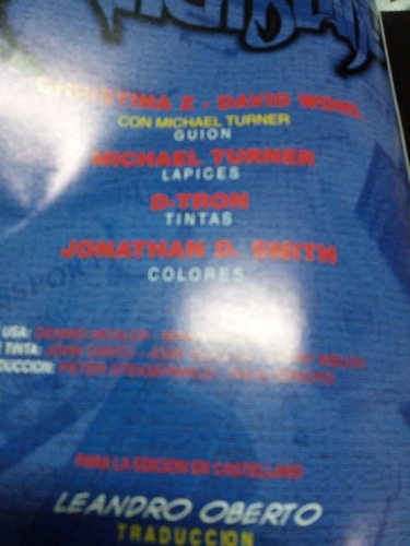 Cómic Witchblade Número 3 Edición Argentina Ivrea , Año 1997 (Usado)