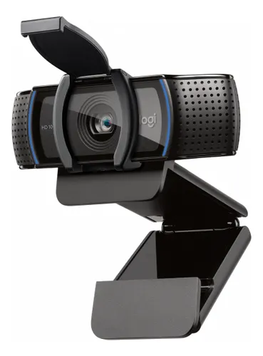 Webcam C920s Pro Full Hd Com Microfone Embutido Logitech Cor Preto