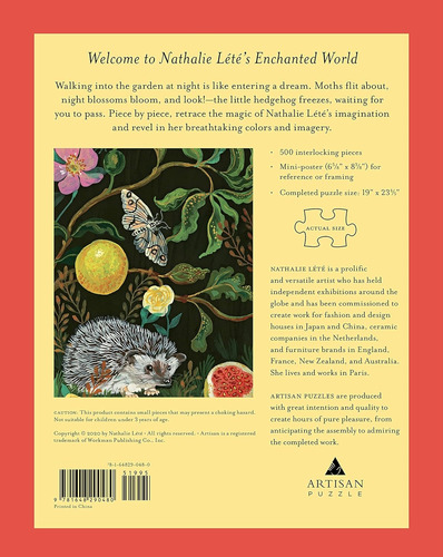 Rompecabezas In The Dark Garden 500 Piezas Puzzle