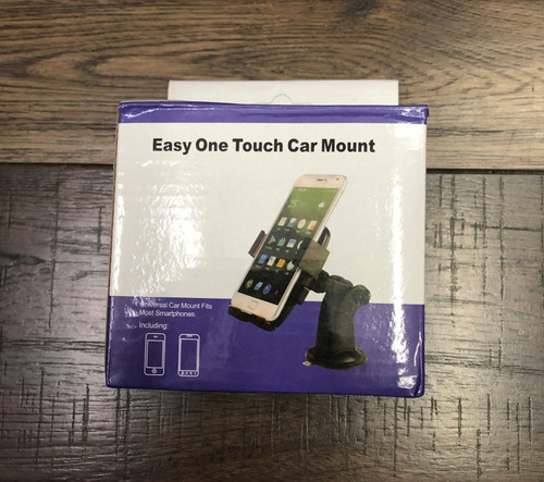 Imagen 3 de 3 de Soporte Para Auto Con Porta Celular Base Ade
