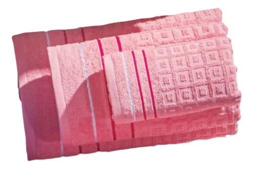 Toalla De Manos Secado Rápido Pullman Mystic Concord Color Rosa