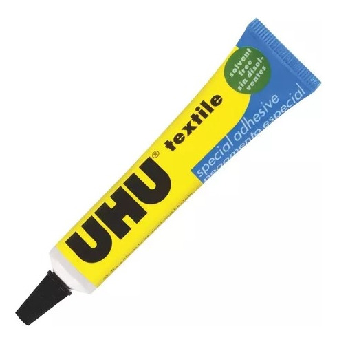 Adhesivo Pegamento Uhu Textile Para Telas 19ml