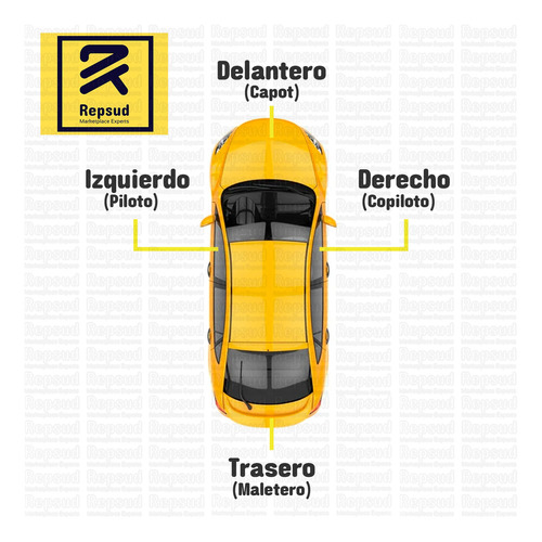Espejo Elect Derecho Suzuki Grand Vitara/nomade 2005/2015