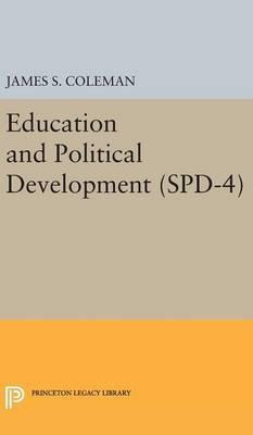 Libro Education And Political Development. (spd-4), Volum...