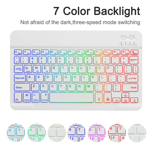 Funda Con Teclado Y Ratón: Transforma La Tableta En Una Comp
