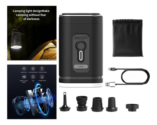 Mini Bomba De Aire Eléctrica Usb Para Juguetes De Piscina,