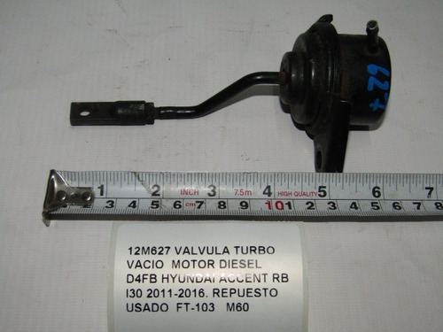 Valvula Turbo Vacio Diese D4fb Hyundai Accent Rb I30 2011-16