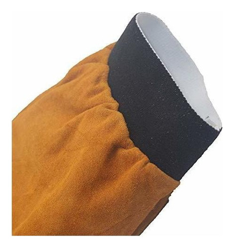 Mangas De Cuero Para Soldar, Protección De Brazo Resistente