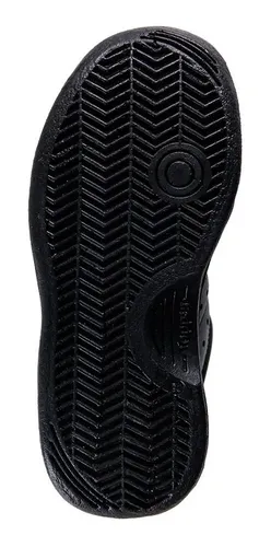 Zapatillas Topper Cuero X Forcer Ni o Cordon Urbanas Negra Env o