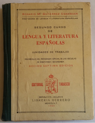 Lengua Y Literatura Españolas - Rosario M. Gutiérrez Eskilds