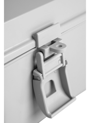Caixa De Passagem Sobrepor 130x90x70mm Cinza Standard Ip68