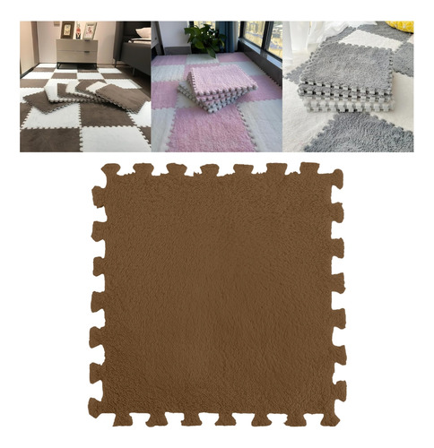 Tapete Estilo Tatame Fofinho De Pelucia Kit Com 20