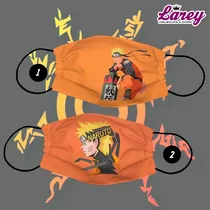 Comprar 6 Cubrebocas Sublimados Tri-capa Naruto