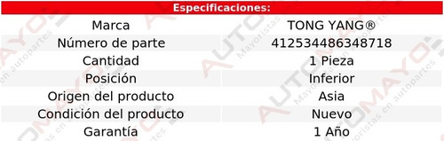 Una Tolva Motor Inf Tong Yang Sienna Toyota 2007-2010