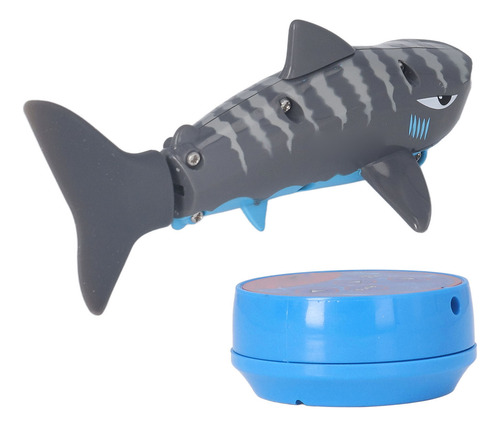 Juguete De Piscina Eléctrica Mini Rc Shark Con Control Remot